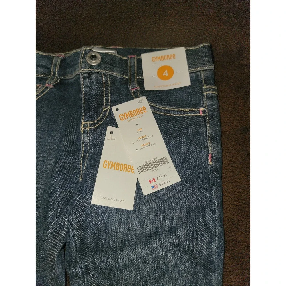 Gymboree star of the show follow your dreams‎ top star jeans size 4 nwt